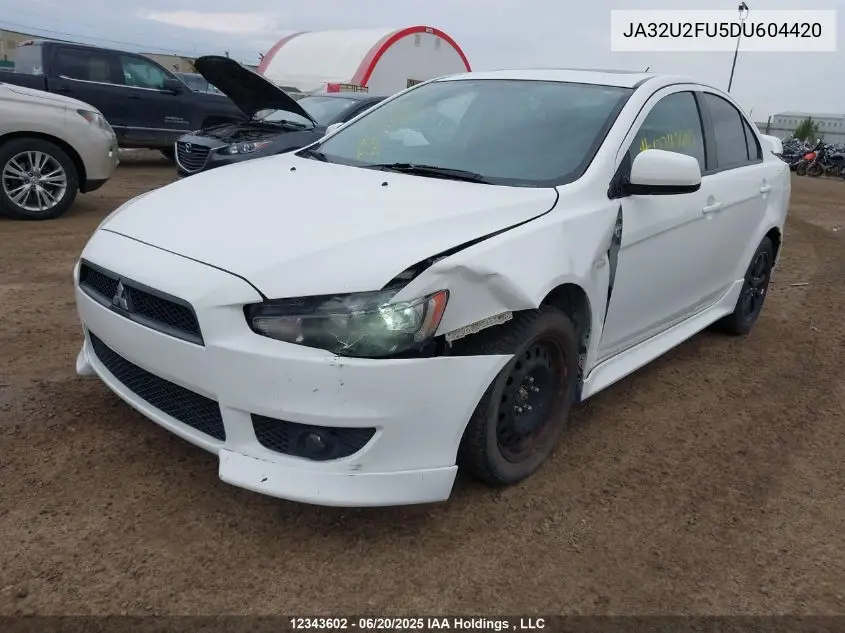 2013 Mitsubishi Lancer Se VIN: JA32U2FU5DU604420 Lot: 12343602X