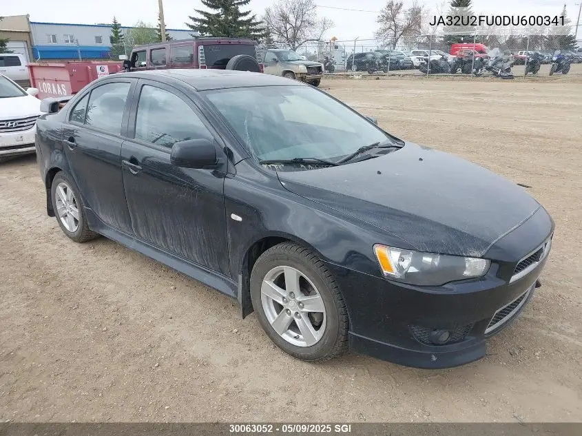 2013 Mitsubishi Lancer Es/Es Sport VIN: JA32U2FU0DU600341 Lot: 30063052