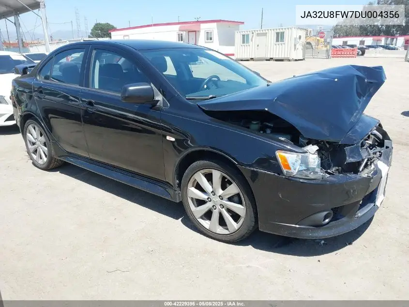 2013 Mitsubishi Lancer Gt VIN: JA32U8FW7DU004356 Lot: 42229396