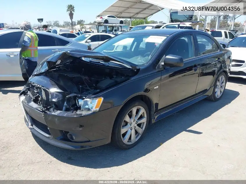 2013 Mitsubishi Lancer Gt VIN: JA32U8FW7DU004356 Lot: 42229396