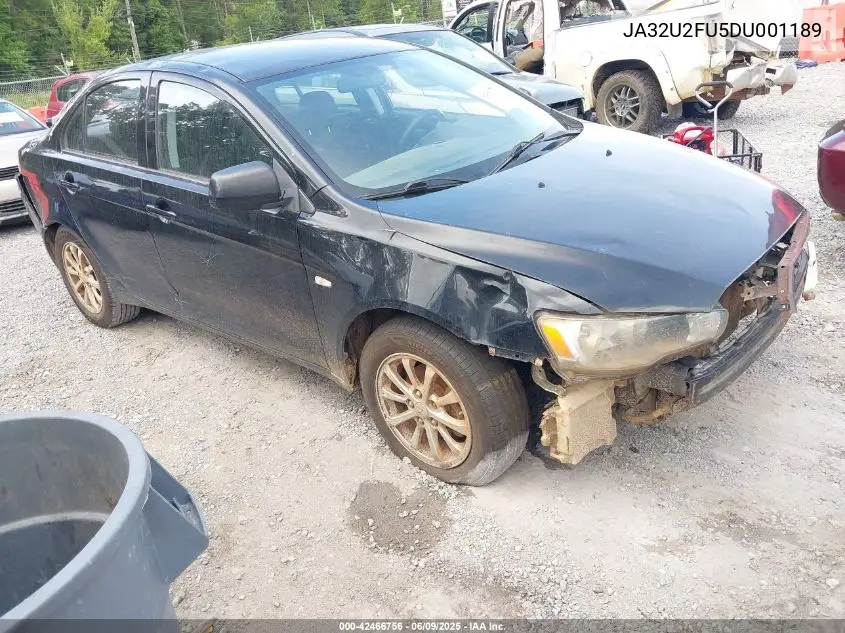 2013 Mitsubishi Lancer Es VIN: JA32U2FU5DU001189 Lot: 42466756