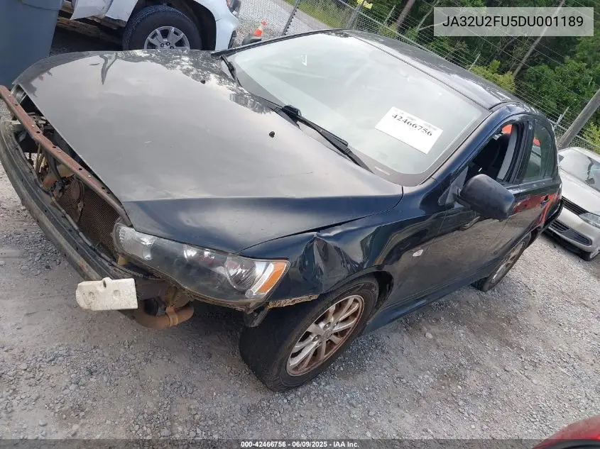 2013 Mitsubishi Lancer Es VIN: JA32U2FU5DU001189 Lot: 42466756