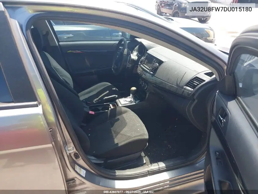 2013 Mitsubishi Lancer Gt VIN: JA32U8FW7DU015180 Lot: 42607077