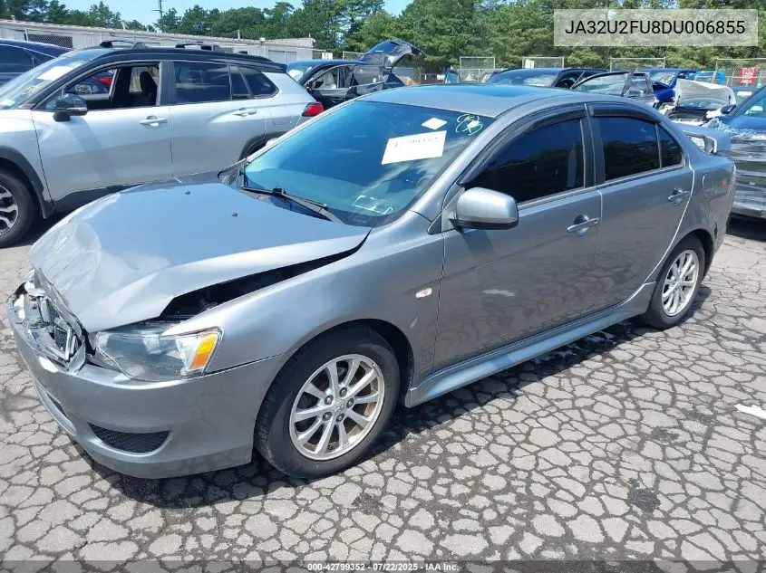 2013 Mitsubishi Lancer Es VIN: JA32U2FU8DU006855 Lot: 42799352