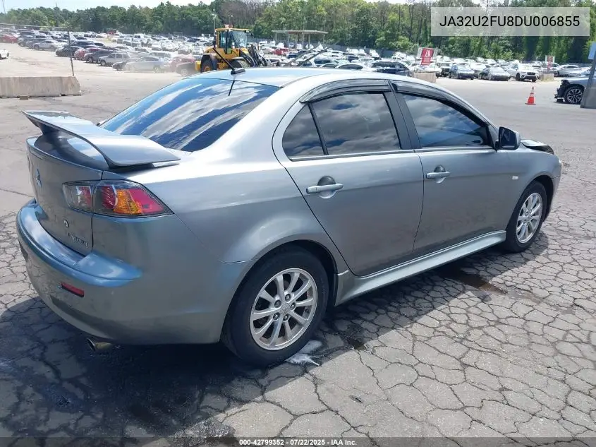 2013 Mitsubishi Lancer Es VIN: JA32U2FU8DU006855 Lot: 42799352