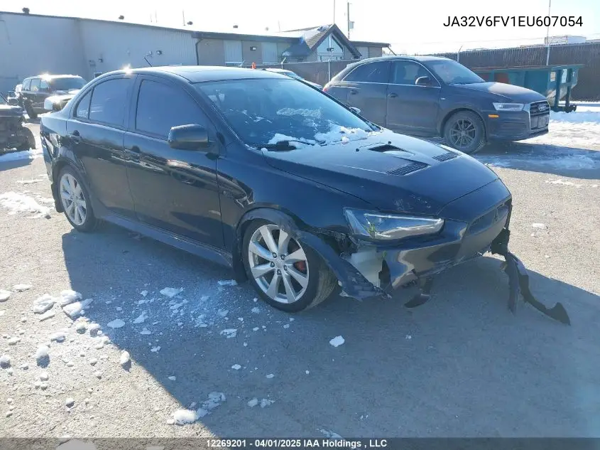 2014 Mitsubishi Lancer VIN: JA32V6FV1EU607054 Lot: 12269201