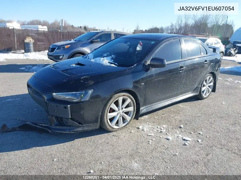 2014 Mitsubishi Lancer VIN: JA32V6FV1EU607054 Lot: 12269201