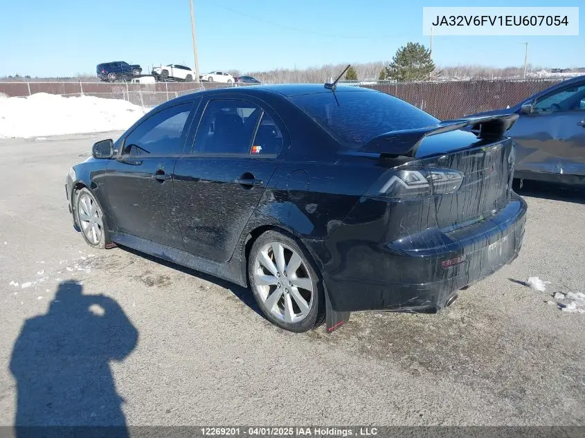 2014 Mitsubishi Lancer VIN: JA32V6FV1EU607054 Lot: 12269201