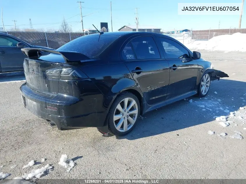 2014 Mitsubishi Lancer VIN: JA32V6FV1EU607054 Lot: 12269201