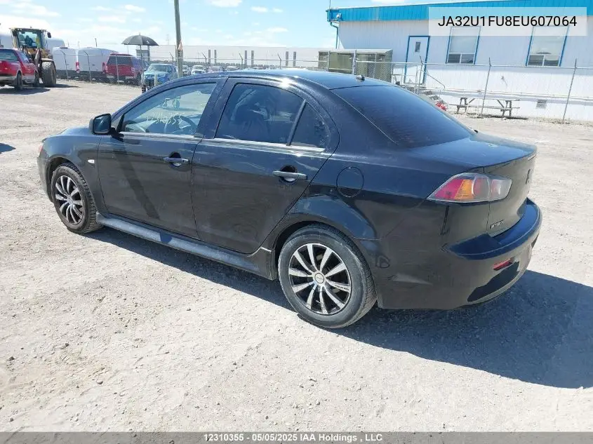 2014 Mitsubishi Lancer De VIN: JA32U1FU8EU607064 Lot: 12310355
