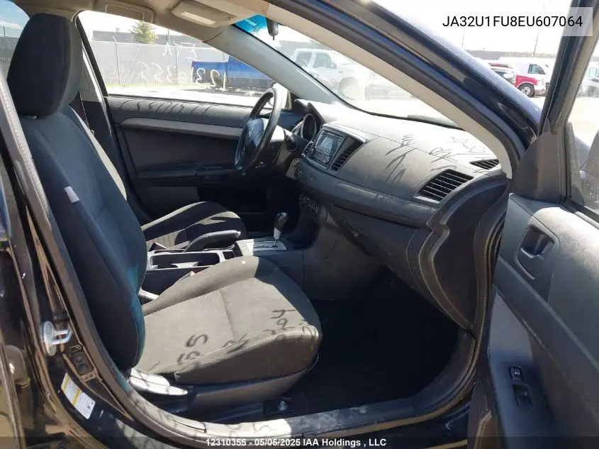 2014 Mitsubishi Lancer De VIN: JA32U1FU8EU607064 Lot: 12310355