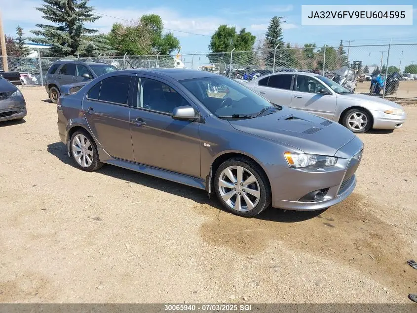 2014 Mitsubishi Lancer Ralliart VIN: JA32V6FV9EU604595 Lot: 30065940