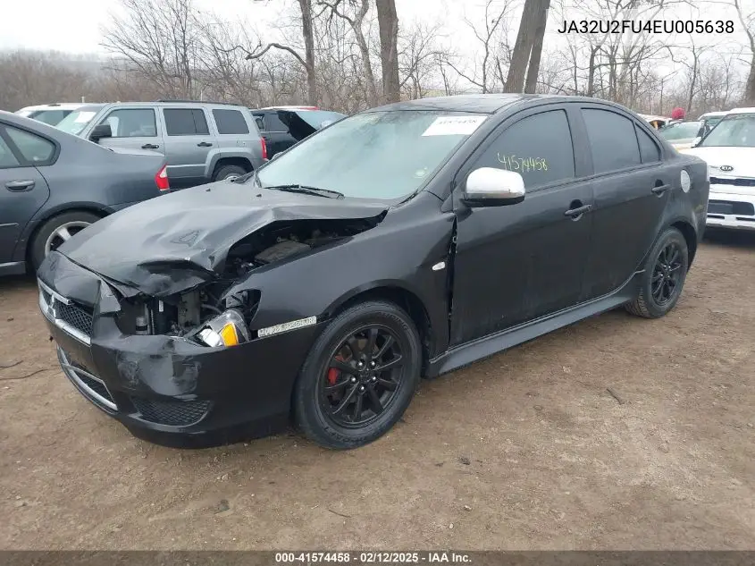 2014 Mitsubishi Lancer Es VIN: JA32U2FU4EU005638 Lot: 41574458