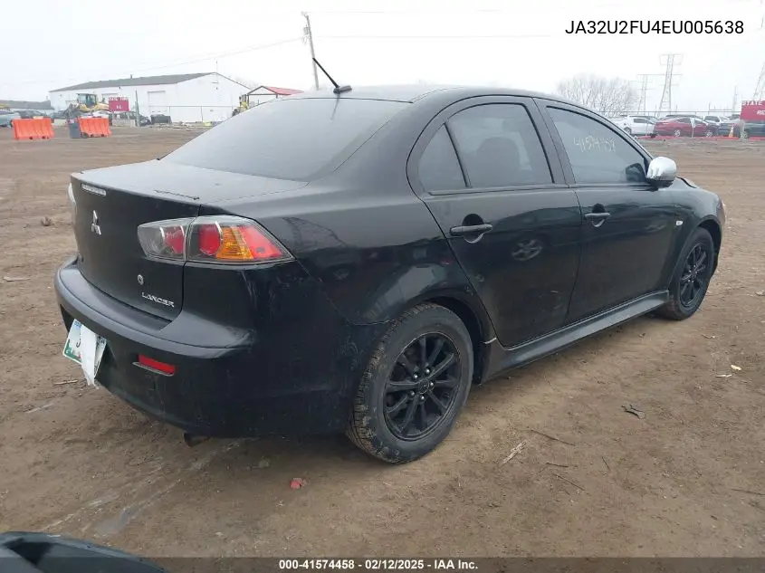 2014 Mitsubishi Lancer Es VIN: JA32U2FU4EU005638 Lot: 41574458
