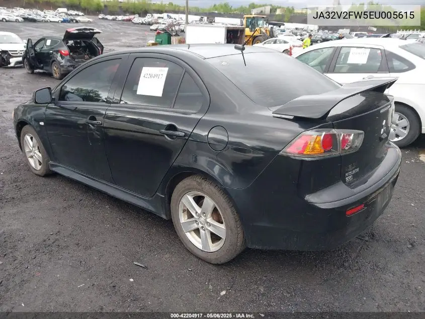 2014 Mitsubishi Lancer Se VIN: JA32V2FW5EU005615 Lot: 42204917