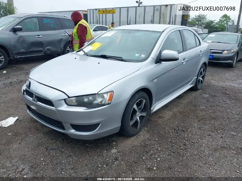 2014 Mitsubishi Lancer Es VIN: JA32U2FUXEU007698 Lot: 42245112