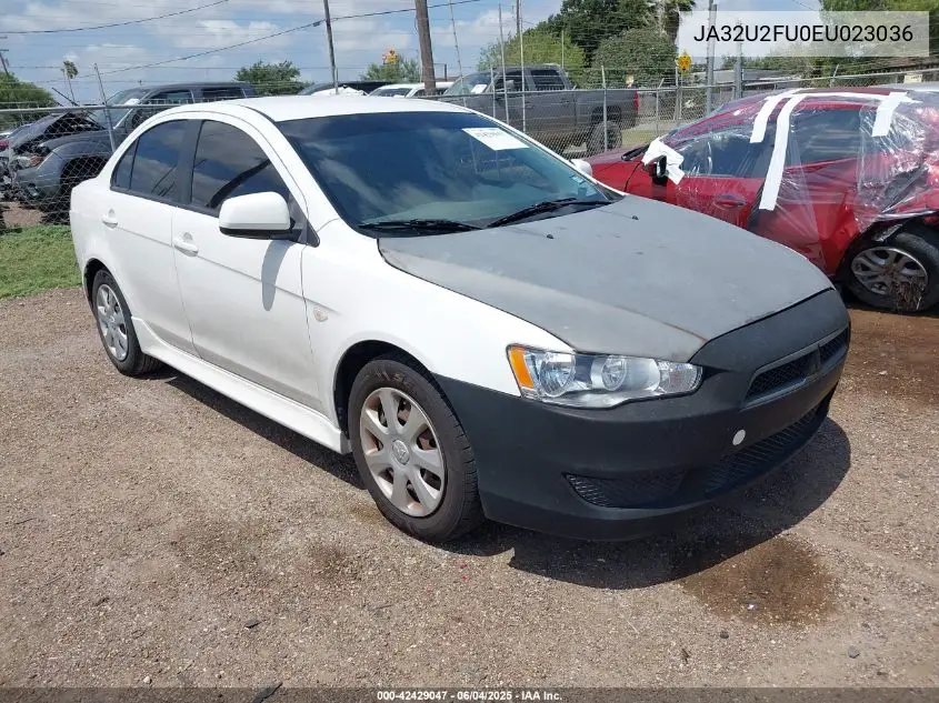 2014 Mitsubishi Lancer Es VIN: JA32U2FU0EU023036 Lot: 42429047