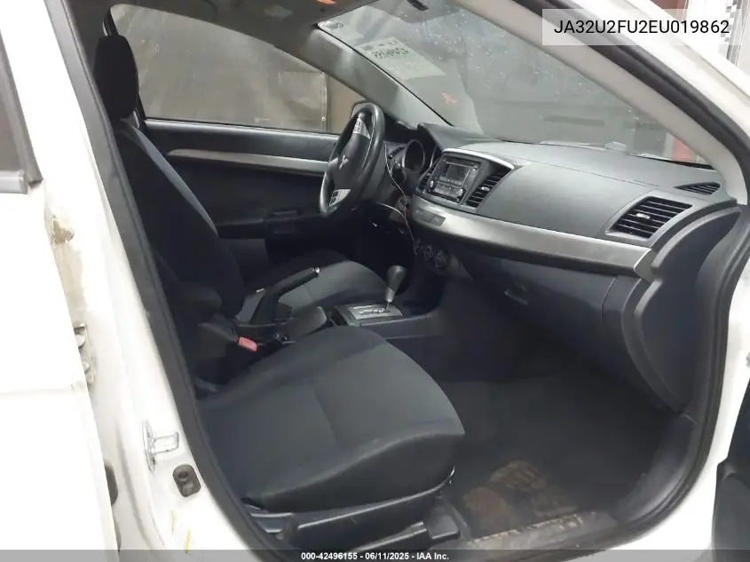 2014 Mitsubishi Lancer Es VIN: JA32U2FU2EU019862 Lot: 42500446