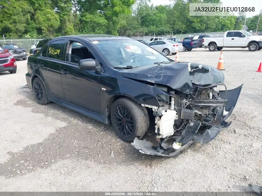2014 Mitsubishi Lancer Es VIN: JA32U2FU1EU012868 Lot: 42502298