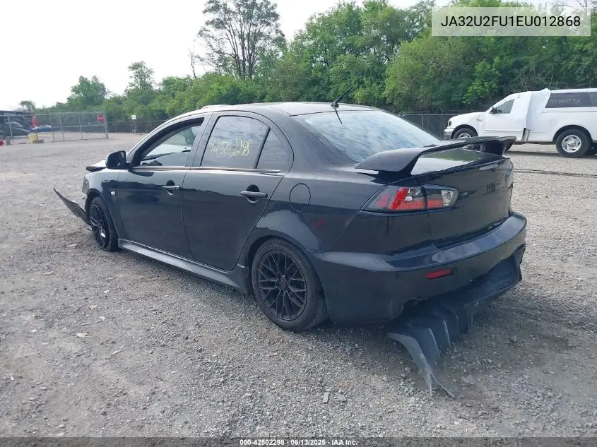 2014 Mitsubishi Lancer Es VIN: JA32U2FU1EU012868 Lot: 42502298