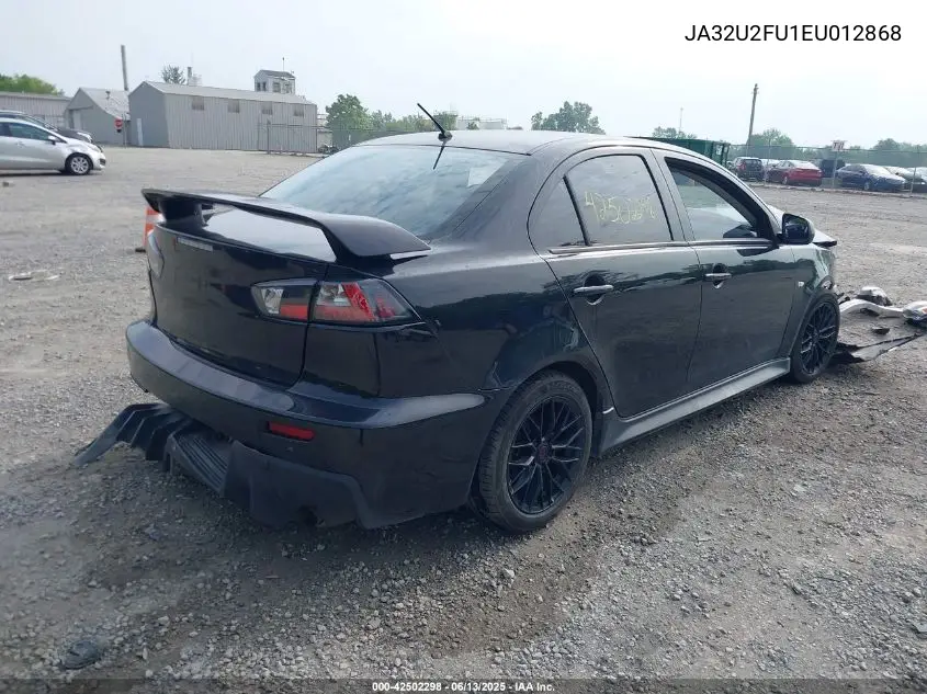 2014 Mitsubishi Lancer Es VIN: JA32U2FU1EU012868 Lot: 42502298