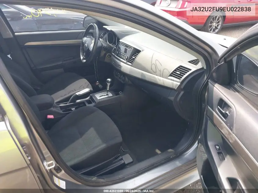 2014 Mitsubishi Lancer Es VIN: JA32U2FU9EU022838 Lot: 42531059