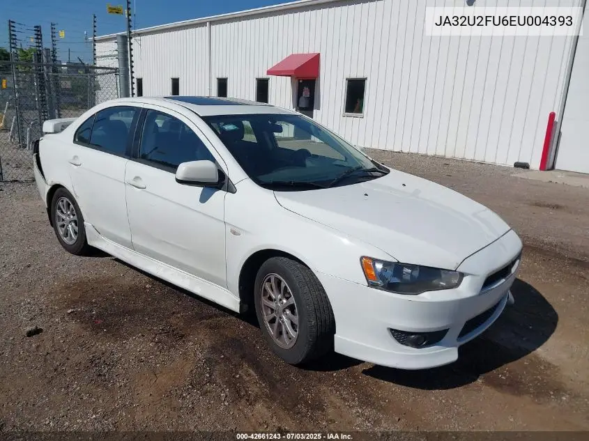2014 Mitsubishi Lancer Es VIN: JA32U2FU6EU004393 Lot: 42661243