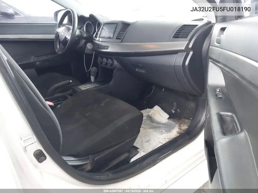 2015 Mitsubishi Lancer Es VIN: JA32U2FU5FU018190 Lot: 42067267
