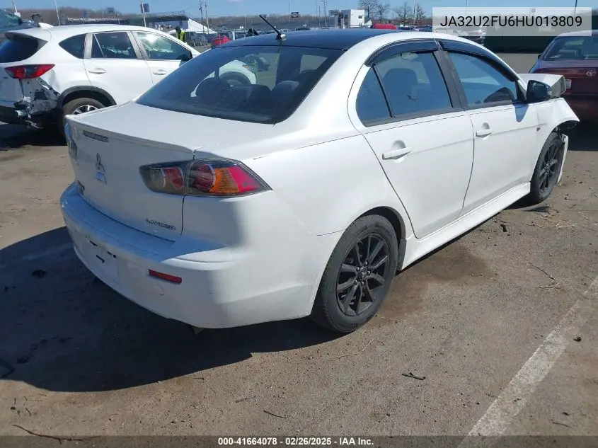 2017 Mitsubishi Lancer Le VIN: JA32U2FU6HU013809 Lot: 41664078