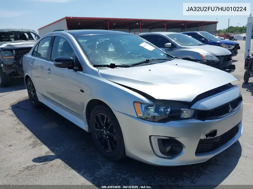 2017 Mitsubishi Lancer Le VIN: JA32U2FU7HU010224 Lot: 42033825
