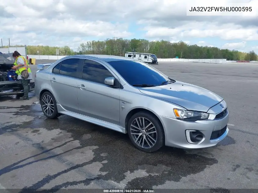 2017 Mitsubishi Lancer Se VIN: JA32V2FW5HU000595 Lot: 42080616