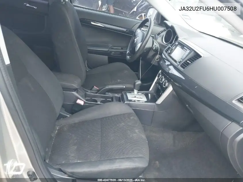 2017 Mitsubishi Lancer Es VIN: JA32U2FU6HU007508 Lot: 42477939