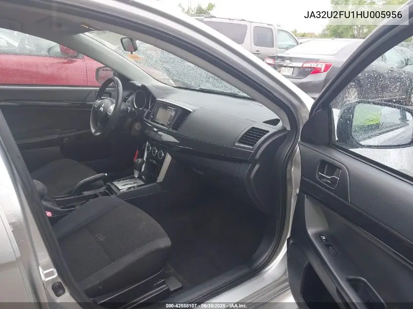2017 Mitsubishi Lancer Es VIN: JA32U2FU1HU005956 Lot: 42588107