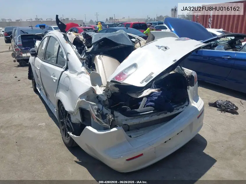 2017 Mitsubishi Lancer Le VIN: JA32U2FU8HU016162 Lot: 42602939