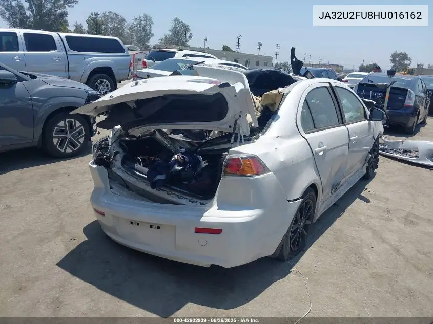 2017 Mitsubishi Lancer Le VIN: JA32U2FU8HU016162 Lot: 42602939