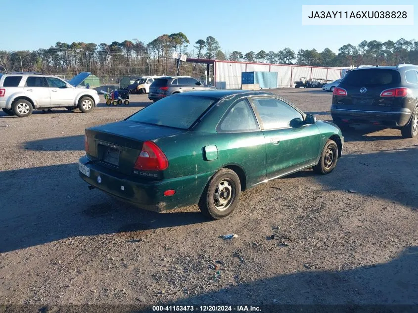 1999 Mitsubishi Mirage De VIN: JA3AY11A6XU038828 Lot: 41153473