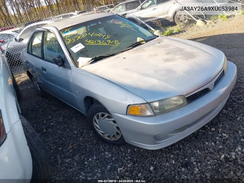 1999 Mitsubishi Mirage De VIN: JA3AY26A9XU053984 Lot: 42136918