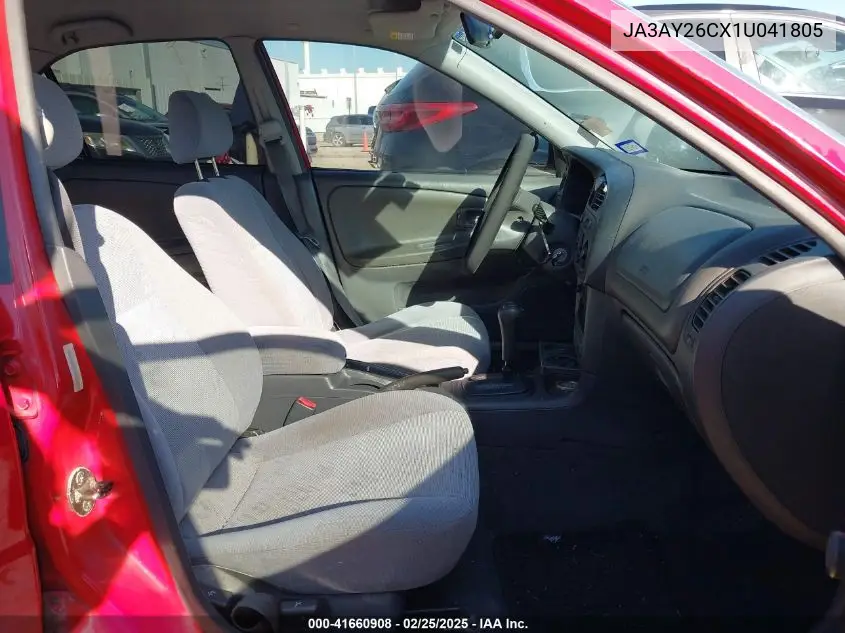 2001 Mitsubishi Mirage Es VIN: JA3AY26CX1U041805 Lot: 41660908