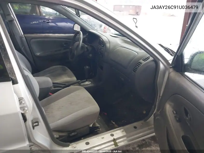 2001 Mitsubishi Mirage Es VIN: JA3AY26C91U036479 Lot: 42422317