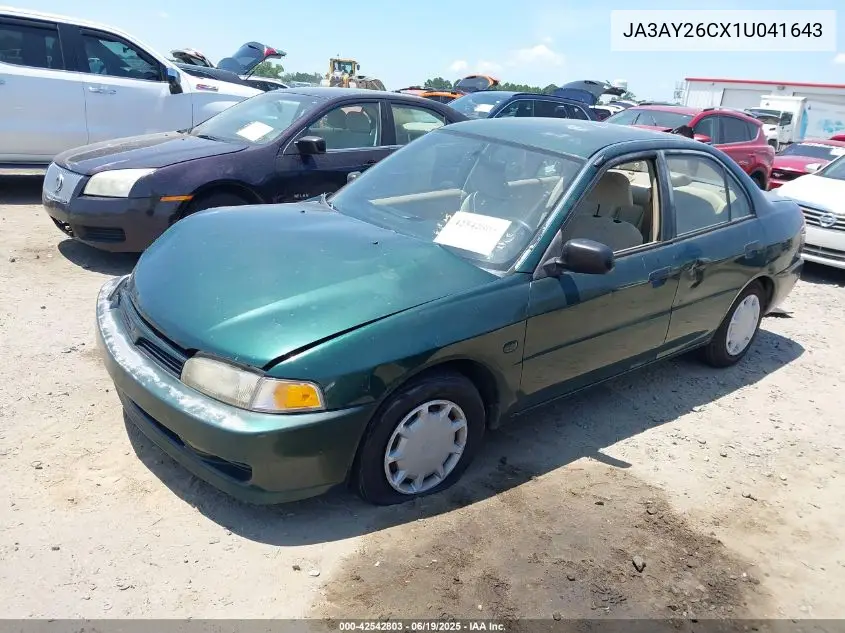 2001 Mitsubishi Mirage Es VIN: JA3AY26CX1U041643 Lot: 42542803
