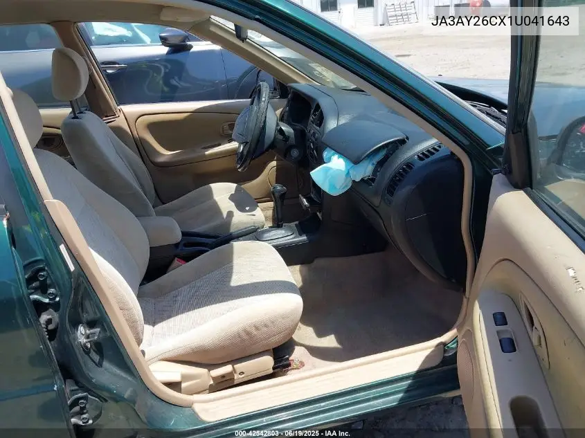 2001 Mitsubishi Mirage Es VIN: JA3AY26CX1U041643 Lot: 42542803