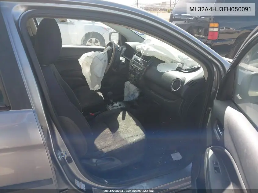 2015 Mitsubishi Mirage Es VIN: ML32A4HJ3FH050091 Lot: 42228294