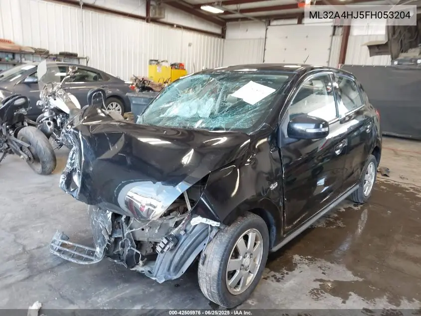 2015 Mitsubishi Mirage Es/Rf VIN: ML32A4HJ5FH053204 Lot: 42505976