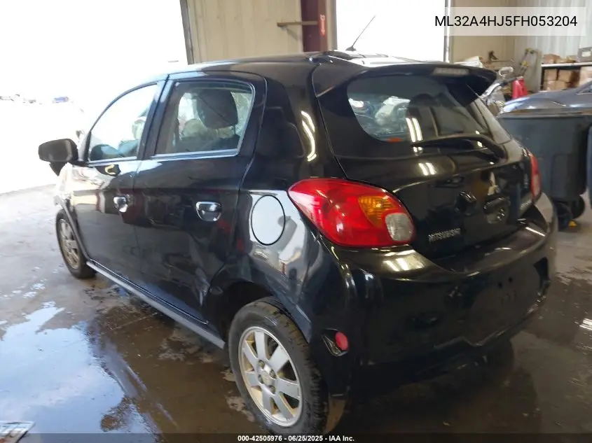 2015 Mitsubishi Mirage Es/Rf VIN: ML32A4HJ5FH053204 Lot: 42505976