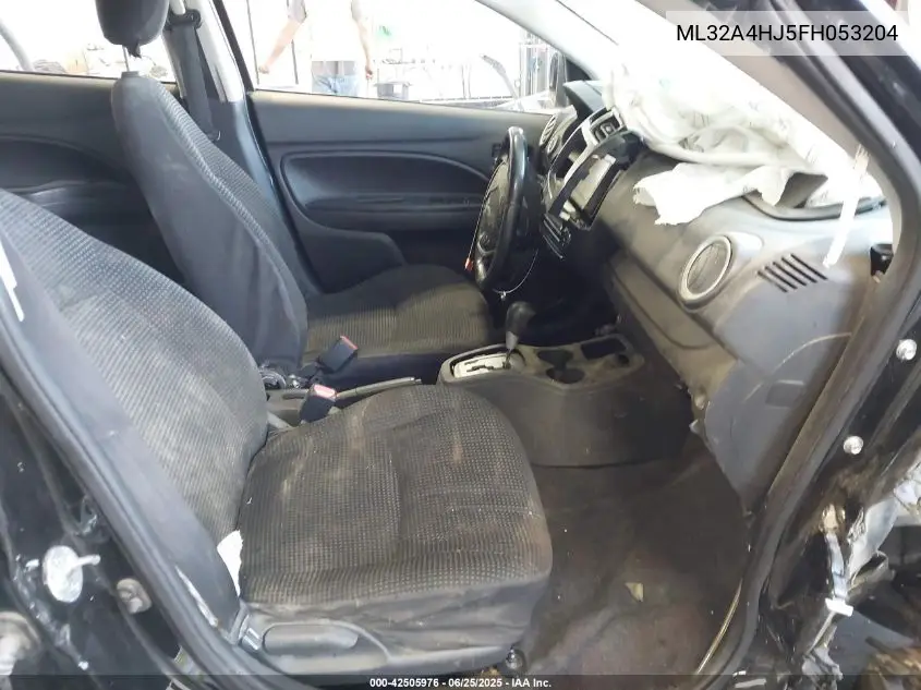 2015 Mitsubishi Mirage Es/Rf VIN: ML32A4HJ5FH053204 Lot: 42505976
