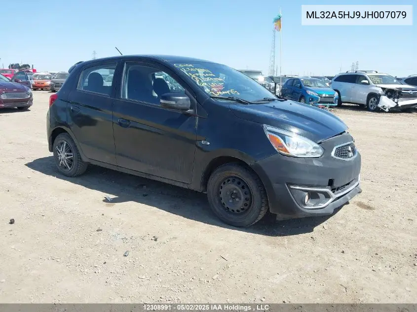 2018 Mitsubishi Mirage Gt VIN: ML32A5HJ9JH007079 Lot: 12308991