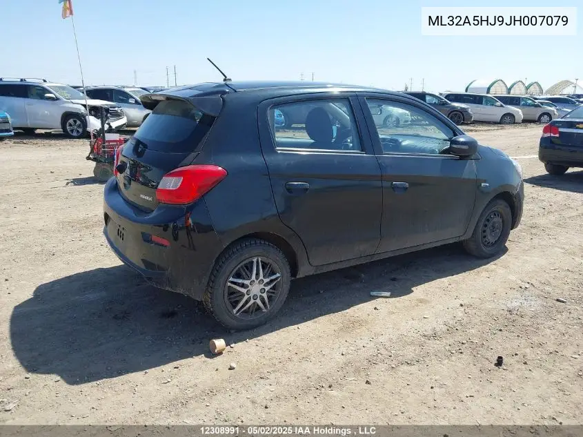 2018 Mitsubishi Mirage Gt VIN: ML32A5HJ9JH007079 Lot: 12308991