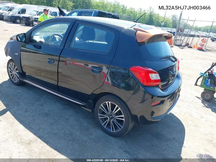 2018 Mitsubishi Mirage Gt VIN: ML32A5HJ7JH003466 Lot: 42228165