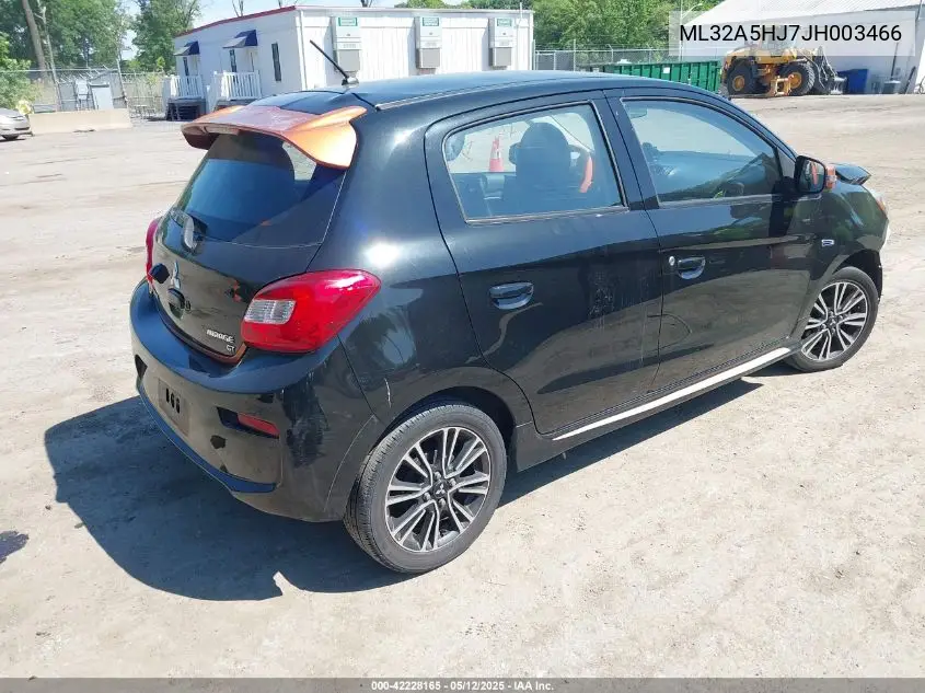 2018 Mitsubishi Mirage Gt VIN: ML32A5HJ7JH003466 Lot: 42228165