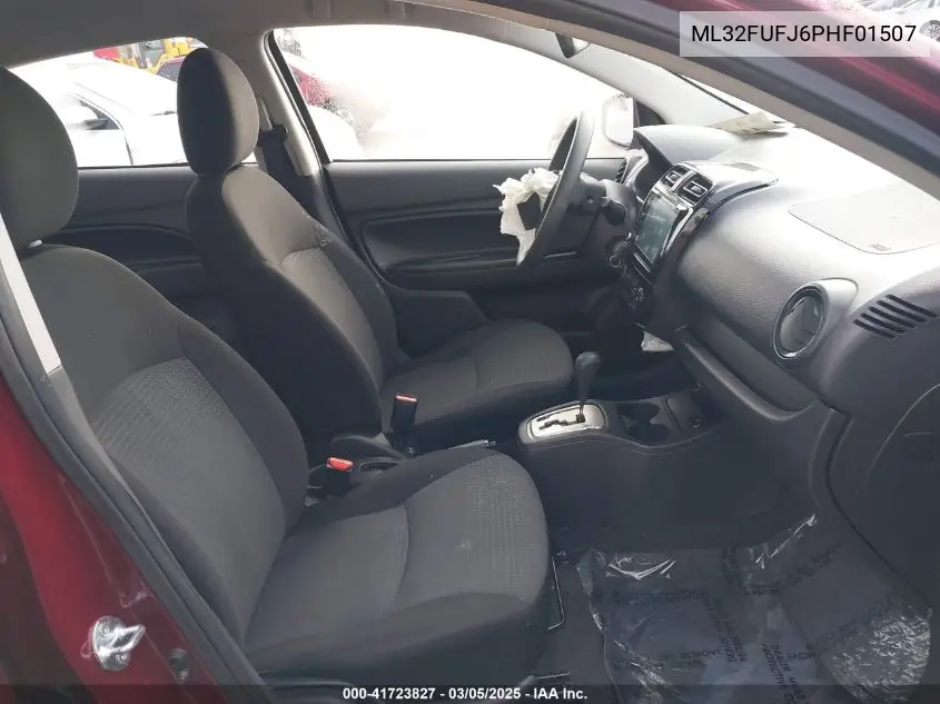 2023 Mitsubishi Mirage G4 Black Edition/Es/Le VIN: ML32FUFJ6PHF01507 Lot: 41723827